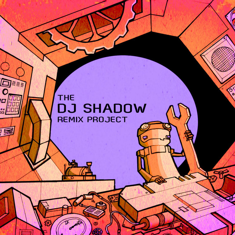 DJ Shadow Remix Project Artwork Unofficial Runner Up 2