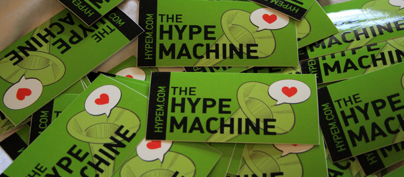 Hype Machine Stickers
