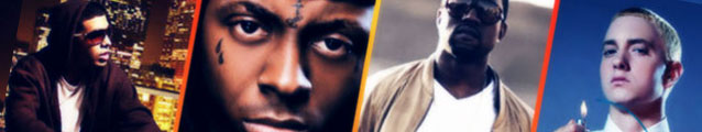 Drake, Kanye, Weezy, Eminem (banner)
