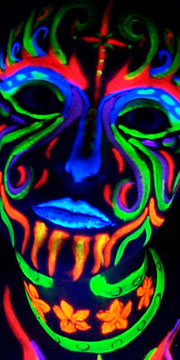 Glow Dubstep Face