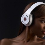 Girl with Beats by Dre on