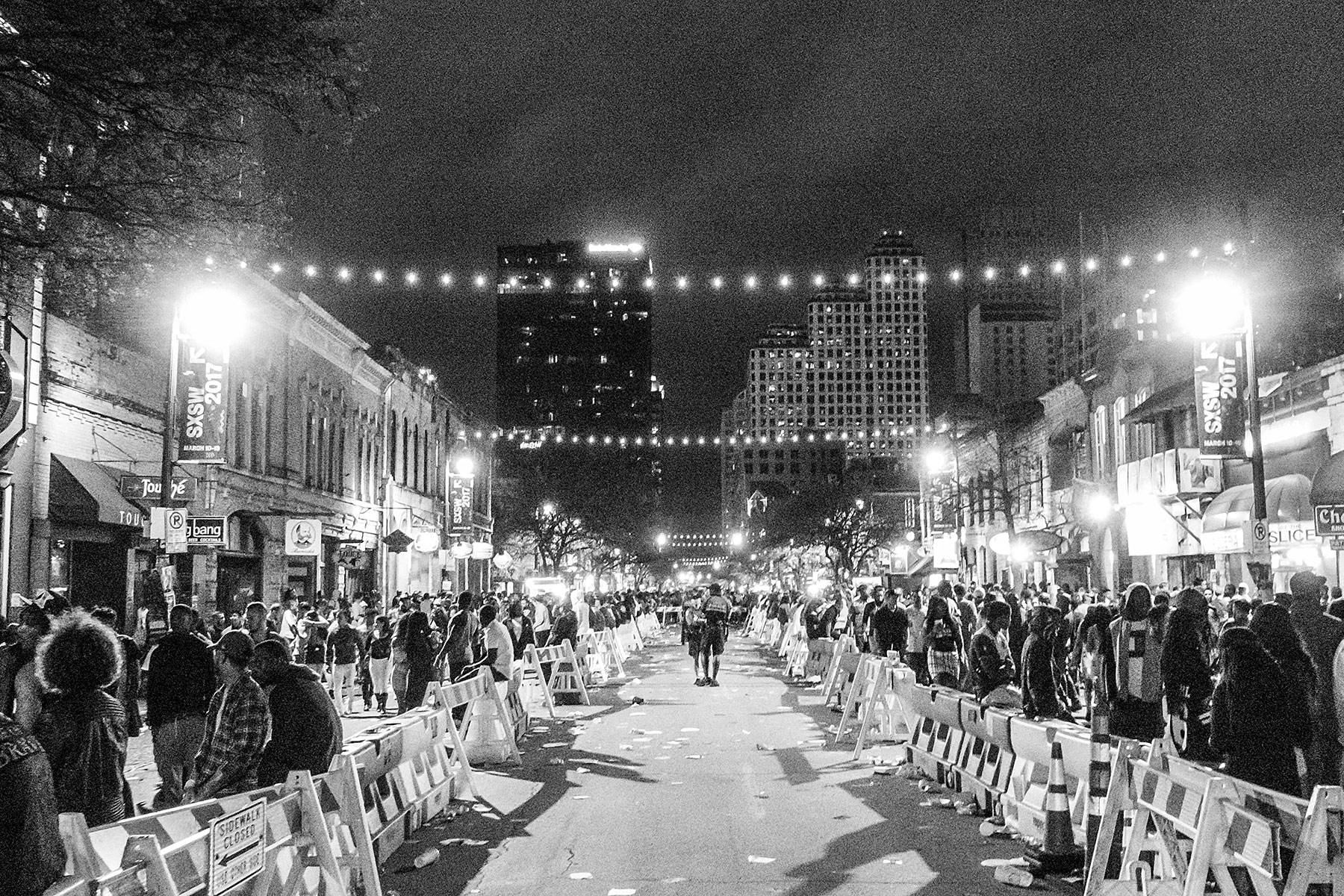 SXSW 2017 at Night