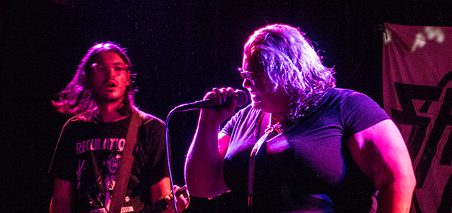 SHEER MAG at The Chapel SF (banner)