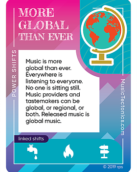More Global Than Ever Power Shifts by Music Tectonics