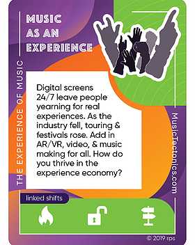 Music As An Experience Experience by Music Tectonics