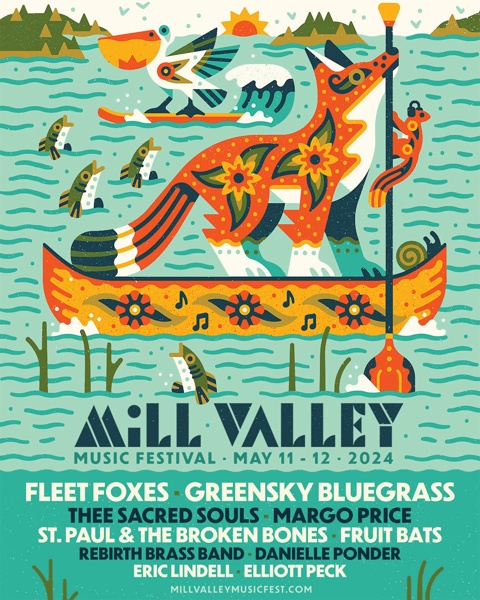 Mill Valley Music Festival 2024 - Music Lineup