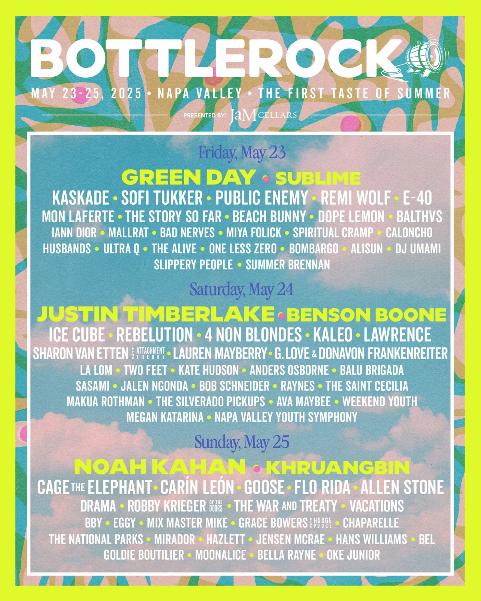 BottleRock 2025 (Poster)