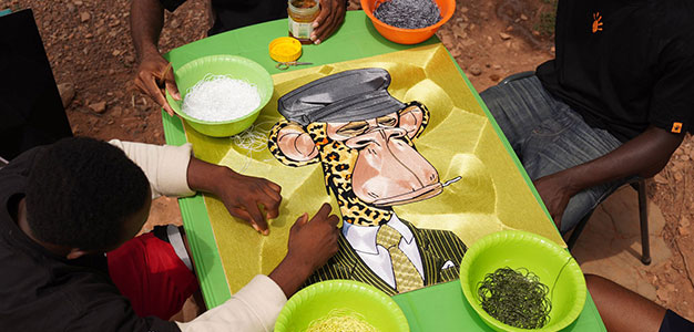 Bored Ape Yacht Club Silk Thread Work by ctballer_ (banner)