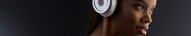 Girl with Beats by Dre