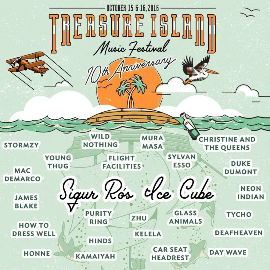 Treasure Island Music Festival 2016
