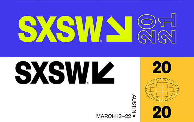 SXSW 2021 and 2020 Logos